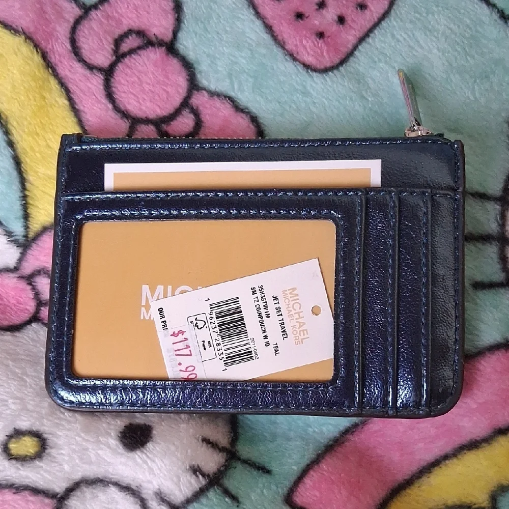 Michael Kors Midnight Blue Card Holder